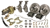 CPP 1955 1956 1957 Chevy Drop Spindle Complete Front Brake Kit