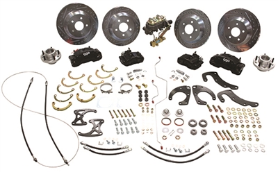 CPP 1955 1956 1957 Chevy Complete Front/Rear Big Brake Kits