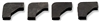 1955 1956 1957 Chevy Battery Hold-Down Rubber Pads