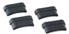 1955 1956 1957 Chevy Rubber Center Window Pillar Spacer Caps, 2-Dr Wagon