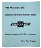 1956 Chevy Accessory Installation Manual, Car