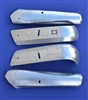 1955-1956 Chevy Upper & Lower Seat Shells w/ Tack Strip, Set