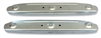 1957 Chevy Bel Air Armrest Metal Inserts - Pair