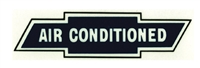 1955-1957 Chevy Air Conditioned Window Decal