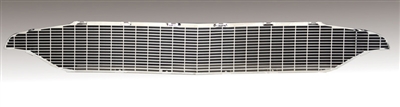 1957 Chevy Chrome Grille, Custom for Smoothie Style Bumper w/ Grille Bar Delete (OS)