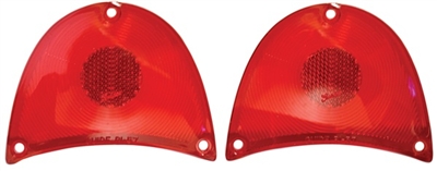 1957 Chevy Taillight Lenses, ''Guide'' - Pair