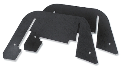 1955-1956 Chevy A-Arm Dust Shields - Pair