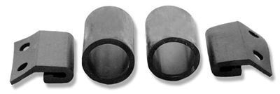 1957 Chevy Gas (Fuel) Door Rubber Bumper Set