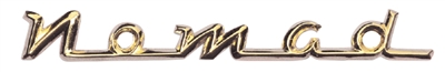 1955 1956 1957 Chevy ''Nomad'' Tailgate Script Emblem