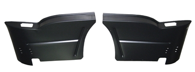 1955 1956 1957 Chevy Rear Seat Armrest Bases, Hardtop - Pair