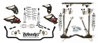 1955 1956 1957 Chevy Woody's Hot Rodz 4-Corner Coilover Suspension Package