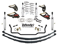 1955 1956 1957 Chevy Woody's Hot Rodz Ultimate Leaf Spring Suspension Package (O/S)