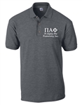 Fraternity Polo Shirt with Custom Embroidery