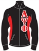 Fraternity Track Jacket with 4.5-Inch Greek Letters