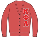Cardigan with 4.5-Inch Greek Letters
