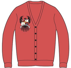 Cardigan with Sorority Crest