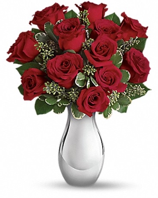 Teleflora's True Romance Bouquet with Roses