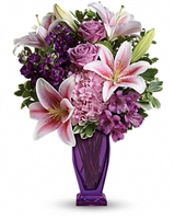 Blushing Violet Bouquet