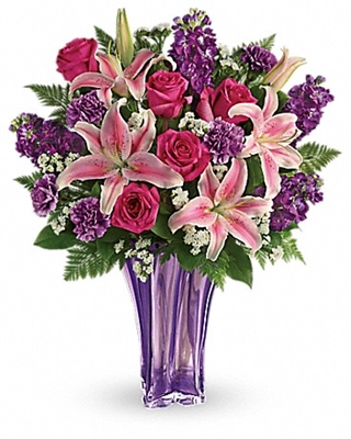 Teleflora's Luxurious Lavender Bouquet