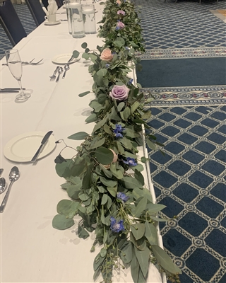 Pastel Wedding Head Table