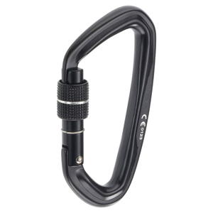 Super Aluminium Screwlock Carabiner 40kN at 87grams