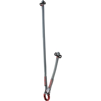 CAMP Doublex Cowtail Lanyard 30cm Leg And 60cm Leg With Ring