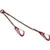 Camp Dynatwo Lanyard 40cm and 70Cm with two Hercules carabiners