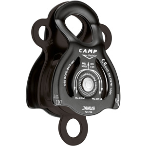 Camp Janus Large Double Pulley Black