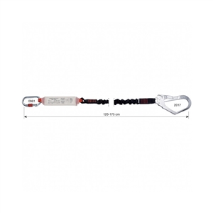 CAMP Single Rewind Pelican Hook Lanyard 120-175cm + 0981