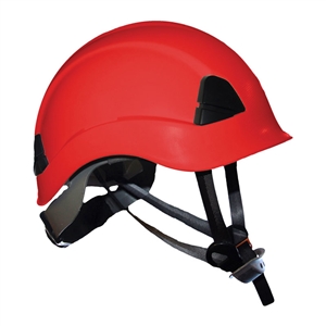 ProClimb Gem Work and Rescue ANSI Red Helmet