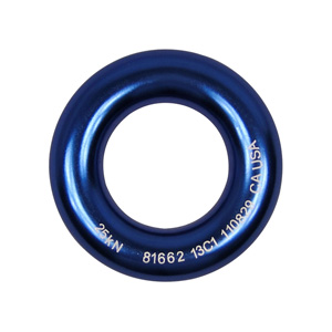 Small Rappelling Ring Blue