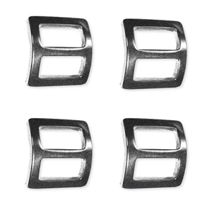 1 Inch Tubular Webbing Buckle 4 Pack