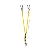 Petzl ABSORBICA-Y ANSI 150 cm with absorber and 2 EASHOOKs   ALL REPLACEABLE PARTS