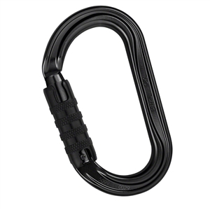 Petzl OK H-frame Black carabiner