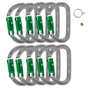 Petzl AM'D PIN-LOCK carabiner 10 pack