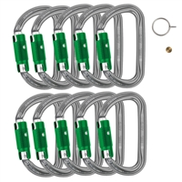 Petzl AM'D PIN-LOCK carabiner 10 pack