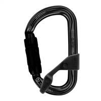 Petzl AMD H-frame carabiner BLACK Twist Lock with CAPTIV