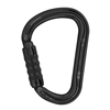 Petzl WILLIAM H-frame TRIACT LOCKING Black carabiner