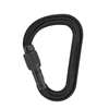 Petzl ATTACHE 3D SCREWLOCK carabiner, Black