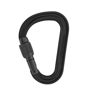 Petzl ATTACHE 3D SCREWLOCK carabiner, Black