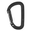 Petzl SM'D WALL H-frame Black carabiner with tethering hole