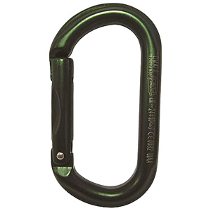 Petzl OWALL non-locking oval Green