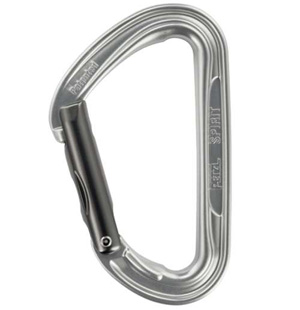 Petzl SPIRIT carabiner straight gate