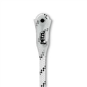Petzl Axis 11mm x 33ft Static NFPA Rope 30kN with 1 Sewn Eye White