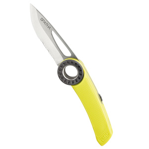 Petzl SPATHA knife yellow