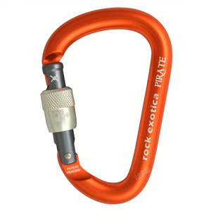 Rock Exotica Pirate Screw-Lock Carabiner