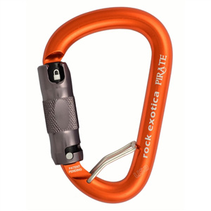 Rock Exotica Pirate WireEye Auto-Lock Carabiner