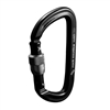 Rock Exotica rockD Screw-Lock Black Carabiner