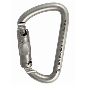 Rock Exotica Assault Stainless Auto-Lock Carabiner C4SA