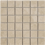 Cipriani Almond Porcelain Tile 12" x 12" Mosaic